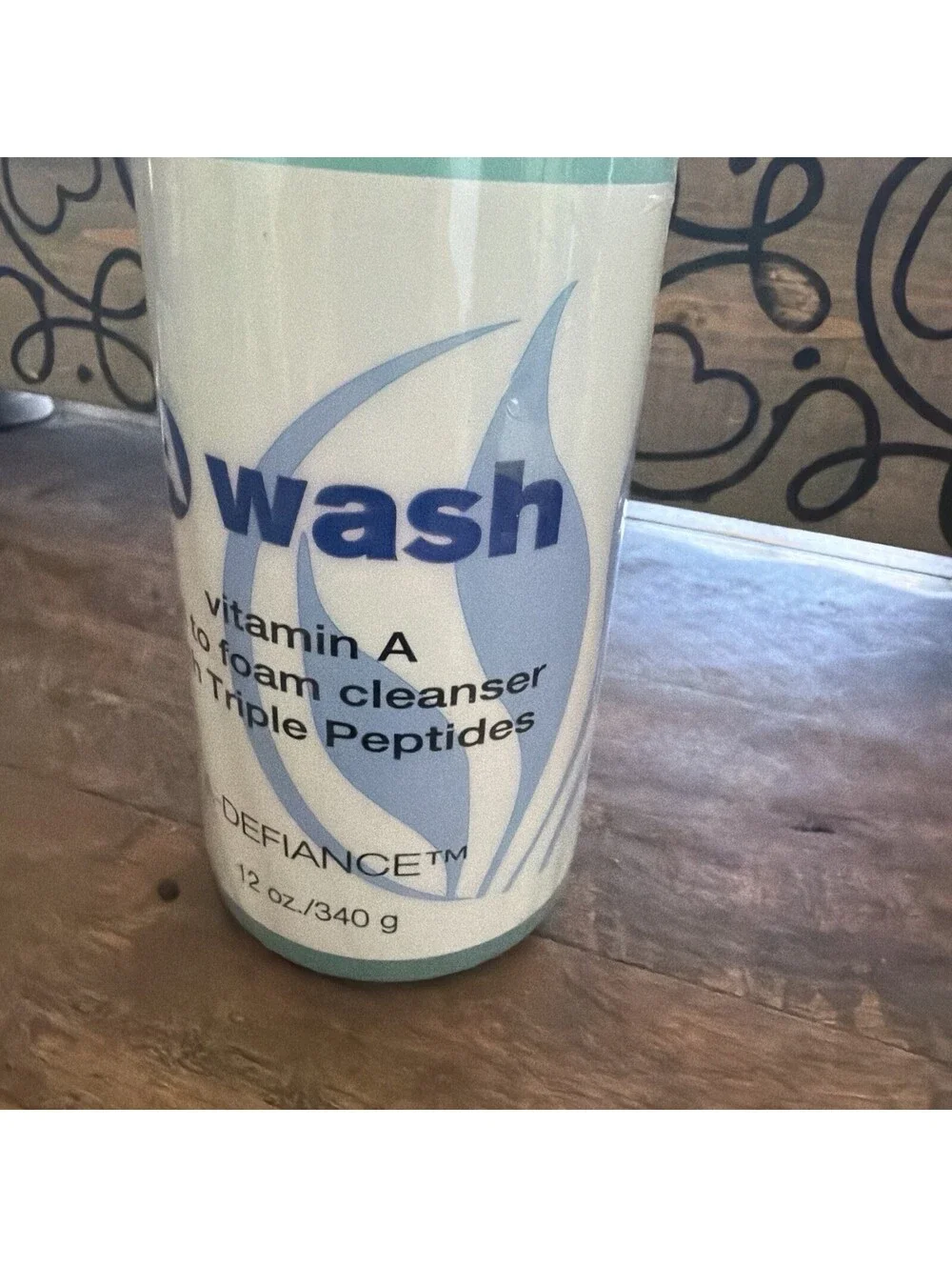 Serious Skin Care New A-Wash Vitamin A Gel to Foam Cleanser A-defiance 12 Oz New